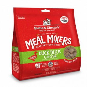 Stella & Chewy's Dog Freeze-Dried Meal Mixers Duck Duck Goose 18oz